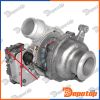 Turbocompresseur pour CITROËN | 769674-0003, 769674-0004